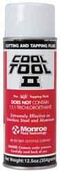 Monroe Fluid Technology - Cool Tool II, 1 Lb Aerosol Cutting & Tapping Fluid - Straight Oil, For Blanking, Boring, Broaching, Drilling, Hobbing, Milling, Reaming, Tapping, Turning - Apex Tool & Supply