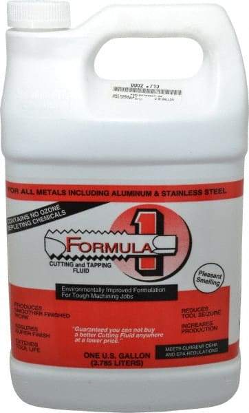 Monroe Fluid Technology - 1 Gal Bottle Cutting & Tapping Fluid - Straight Oil - Apex Tool & Supply
