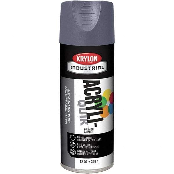 Krylon - 16 oz Platinum Primer - 15 to 20 Sq Ft Coverage, Direct to Metal, Quick Drying, Interior/Exterior - Apex Tool & Supply
