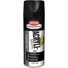 Krylon - 16 oz Charcoal Black Primer - 15 to 20 Sq Ft Coverage, Direct to Metal, Quick Drying, Interior/Exterior - Apex Tool & Supply