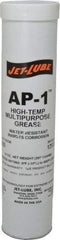 Jet-Lube - 14 oz Cartridge High Temperature Grease - Amber, High Temperature, 550°F Max Temp, NLGIG 2, - Apex Tool & Supply
