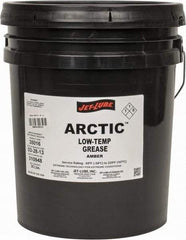 Jet-Lube - 5 Gal Pail Low Temperature Grease - Amber, Low Temperature, 225°F Max Temp, NLGIG 2, - Apex Tool & Supply