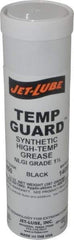 Jet-Lube - 14 oz Cartridge Graphite High Temperature Grease - Black, High/Low Temperature, 600°F Max Temp, NLGIG 1-1/2, - Apex Tool & Supply