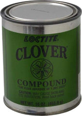 Loctite - 1 Lb Grease Compound - Grade B, 240 Grit, Black & Gray, Use on General Purpose - Apex Tool & Supply