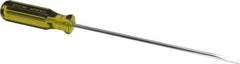 Stanley - 8" Blade Length Cabinet Screwdriver - 11-3/4" OAL - Apex Tool & Supply