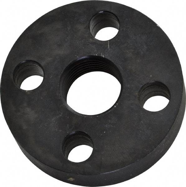 Nook Industries - 1.6" Flange OD x 0.41" Thickness Precision Acme Mounting Flange - For 3/8-4, 3/8-10 Bars, 4 Mounting Holes, Steel - Apex Tool & Supply