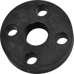 Nook Industries - 1.6" Flange OD x 0.41" Thickness Precision Acme Mounting Flange - For 3/8-4, 3/8-10 Bars, 4 Mounting Holes, Steel - Apex Tool & Supply