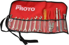 Proto - 13 Piece, 13/64 to 3/8", Ignition Wrench Set - Inch System of Measurement, Satin Finish - Apex Tool & Supply