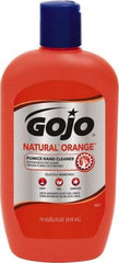 GOJO - 14 oz Squeeze Bottle Liquid Hand Cleaner - General Duty, Orange Scent, W/Pumice - Apex Tool & Supply