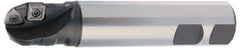 Kennametal - 1-1/4" Cut Diam, 1.19" Max Depth of Cut, 1-1/4" Shank Diam, 5.12" OAL, Indexable Ball Nose End Mill - 1.73" Head Length, Straight Shank, 4.347 Toolholder, SPGX 0903AP, WPGX 07T312.160 Insert - Apex Tool & Supply