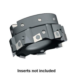 Kennametal - 4 Inserts, 100mm Cut Diam, 32mm Arbor Diam, 9.5mm Max Depth of Cut, Indexable Square-Shoulder Face Mill - 0/90° Lead Angle, 50mm High, BGHX 15L5... Insert Compatibility, Series Fix-Perfect - Apex Tool & Supply