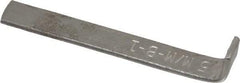 Dumont Minute Man - 1 Piece Style B-1 Broach Shim - 5mm Keyway Width, 0.05" Shim Thickness - Apex Tool & Supply
