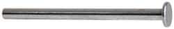 Made in USA - #8-32 Thread Barrel, Aluminum Sex Bolt & Binding Post - Uncoated, 3/8" Screw Length, 3-1/2" Long Barrel - Apex Tool & Supply