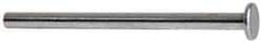 Made in USA - #8-32 Thread Barrel, Aluminum Sex Bolt & Binding Post - Uncoated, 3/8" Screw Length, 3-1/2" Long Barrel - Apex Tool & Supply