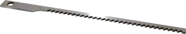 Dumont Minute Man - 3/16" Keyway Width, Style AF, Keyseating Broach - Bright Finish, 3/16" Broach Body Width, 16" OAL - Apex Tool & Supply