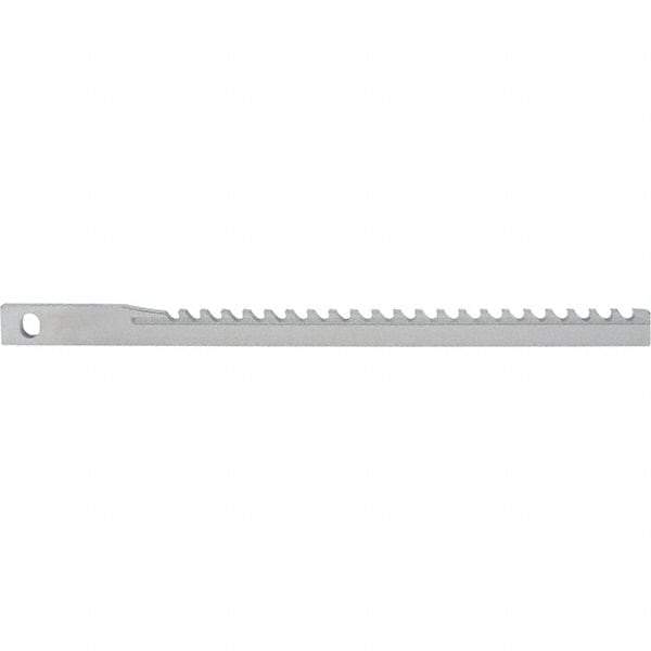 Dumont Minute Man - 5/16" Keyway Width, Style AF, Keyseating Broach - Bright Finish, 5/16" Broach Body Width, 16" OAL - Apex Tool & Supply