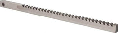 Dumont Minute Man - 5/8" Keyway Width, Style AF, Keyseating Broach - Bright Finish, 5/8" Broach Body Width, 20" OAL - Apex Tool & Supply