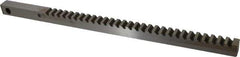 Dumont Minute Man - 7/8" Keyway Width, Style AF, Keyseating Broach - Bright Finish, 7/8" Broach Body Width, 20" OAL - Apex Tool & Supply