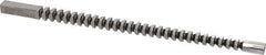 Dumont Minute Man - 8mm x 7-7/8" Overall Length, 0.3307" Pilot Hole Diam, Square Broach - 0.315 to 0.3158" Tolerance, 0.44 to 0.442" Across Corners, 8.4mm Drill, 7/32" Pitch, 3/8 to 1" LOC, 2,300 Lbs. Pressure for Max LOC - Apex Tool & Supply