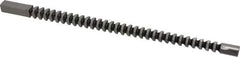 Dumont Minute Man - 12mm x 12" Overall Length, 0.5039" Pilot Hole Diam, Square Broach - 0.4724 to 0.4732" Tolerance, 0.662 to 0.664" Across Corners, 12.8mm Drill, 5/16" Pitch, 1/2 to 1-3/8" LOC, 4,200 Lbs. Pressure for Max LOC - Apex Tool & Supply