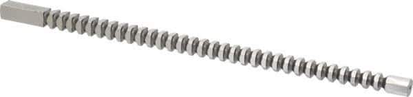 Dumont Minute Man - 14mm x 14-3/4" Overall Length, 0.5826" Pilot Hole Diam, Square Broach - 0.5512 to 0.552" Tolerance, 0.773 to 0.775" Across Corners, 14.8mm Drill, 3/8" Pitch, 1/2 to 1-1/2" LOC, 5,600 Lbs. Pressure for Max LOC - Apex Tool & Supply