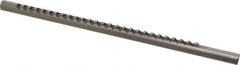 Dumont Minute Man - 1/8" Keyway Width, Production Keyway Broach - Bright Finish, 3/8" Broach Body Width, 17/64" to 1-1/4" LOC, 8-1/2" OAL, 850 Lbs Pressure for Max LOC - Apex Tool & Supply