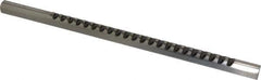 Dumont Minute Man - 1/8" Keyway Width, Production Keyway Broach - Bright Finish, 5/8" Broach Body Width, 25/64" to 2-1/2" LOC, 11-3/4" OAL, 1,440 Lbs Pressure for Max LOC - Apex Tool & Supply