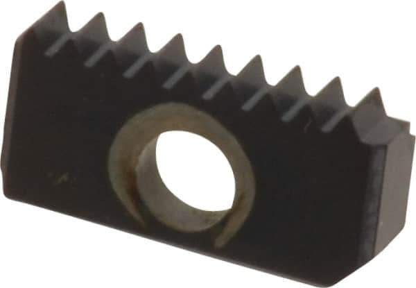 Carmex - 20 TPI, Internal Thread, UN Standard, 12I MT7 Grade Thread Mill Insert - Carbide, TiAlN Coating - Apex Tool & Supply