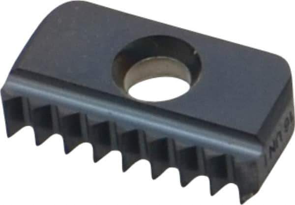 Carmex - 16 TPI, Internal Thread, UN Standard, 14I MT7 Grade Thread Mill Insert - Carbide, TiAlN Coating - Apex Tool & Supply