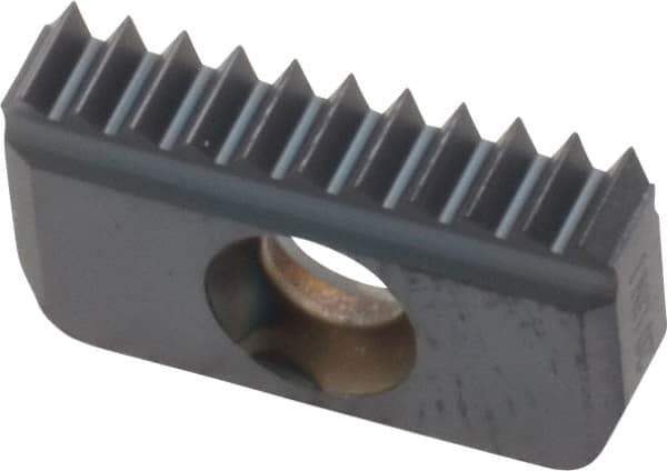Carmex - 20 TPI, Internal Thread, UN Standard, 14I MT7 Grade Thread Mill Insert - Carbide, TiAlN Coating - Apex Tool & Supply