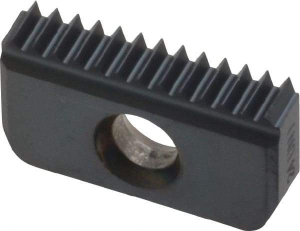 Carmex - 24 TPI, Internal Thread, UN Standard, 14I MT7 Grade Thread Mill Insert - Carbide, TiAlN Coating - Apex Tool & Supply