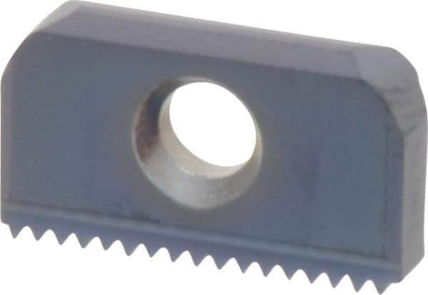 Carmex - 32 TPI, Internal Thread, UN Standard, 14I MT7 Grade Thread Mill Insert - Carbide, TiAlN Coating - Apex Tool & Supply
