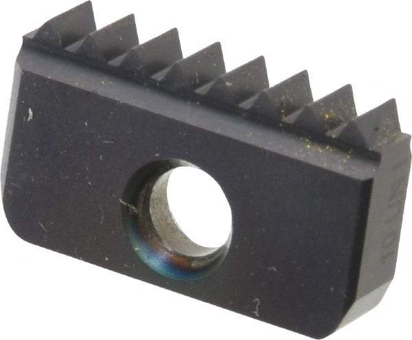 Carmex - 10 TPI, Internal Thread, UN Standard, 21I MT7 Grade Thread Mill Insert - Carbide, TiAlN Coating - Apex Tool & Supply