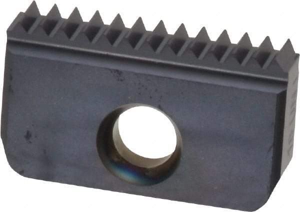 Carmex - 16 TPI, Internal Thread, UN Standard, 21I MT7 Grade Thread Mill Insert - Carbide, TiAlN Coating - Apex Tool & Supply