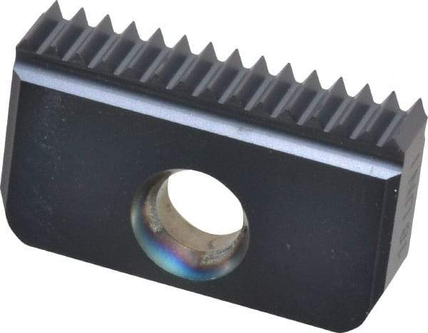 Carmex - 18 TPI, Internal Thread, UN Standard, 21I MT7 Grade Thread Mill Insert - Carbide, TiAlN Coating - Apex Tool & Supply
