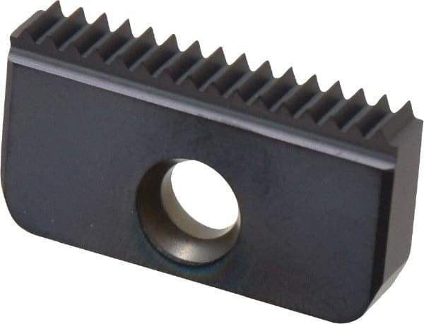 Carmex - 14 TPI, Internal Thread, UN Standard, 30I MT7 Grade Thread Mill Insert - Carbide, TiAlN Coating - Apex Tool & Supply