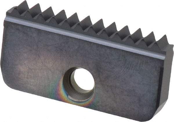 Carmex - 8 TPI, Internal Thread, UN Standard, 40I MT7 Grade Thread Mill Insert - Carbide, TiAlN Coating - Apex Tool & Supply