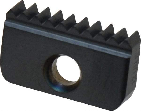 Carmex - 12 TPI, External Thread, UN Standard, 21E MT7 Grade Thread Mill Insert - Carbide, TiAlN Coating - Apex Tool & Supply