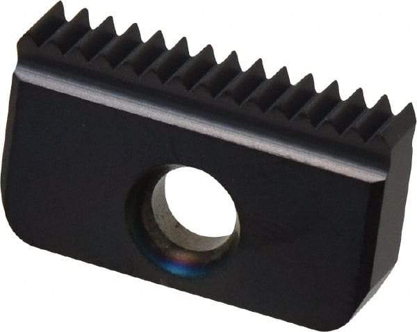Carmex - 18 TPI, External Thread, UN Standard, 21E MT7 Grade Thread Mill Insert - Carbide, TiAlN Coating - Apex Tool & Supply