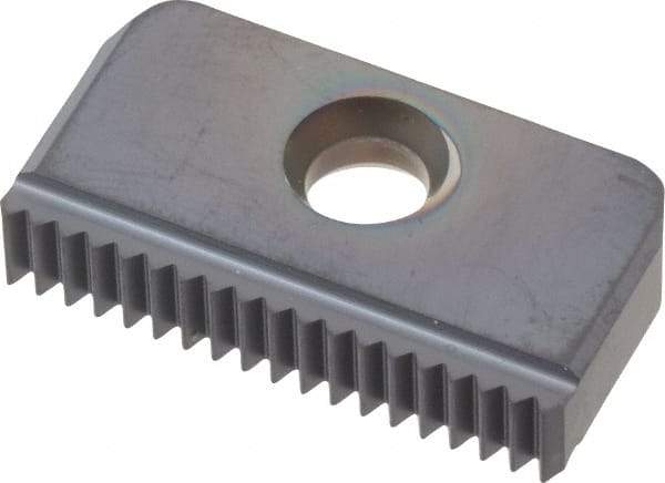 Carmex - 16 TPI, External Thread, UN Standard, 30E MT7 Grade Thread Mill Insert - Carbide, TiAlN Coating - Apex Tool & Supply