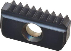 Carmex - 18 TPI, Internal/External Thread, NPT Standard, 14IE MT7 Grade Thread Mill Insert - Carbide, TiAlN Coating - Apex Tool & Supply