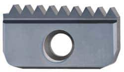 Carmex - 8 TPI, Internal/External Thread, NPT Standard, 30IE MT7 Grade Thread Mill Insert - Carbide, TiAlN Coating - Apex Tool & Supply