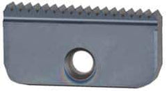 Carmex - 11.5 TPI, Internal/External Thread, NPT Standard, 40IE MT7 Grade Thread Mill Insert - Carbide, TiAlN Coating - Apex Tool & Supply