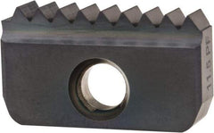 Carmex - 11.5 TPI, Internal/External Thread, NPTF Standard, 21IE MT7 Grade Thread Mill Insert - Carbide, TiAlN Coating - Apex Tool & Supply