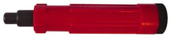 Value Collection - 4" Long Plastic Deburring Handle - Compatible with Blade E - Apex Tool & Supply