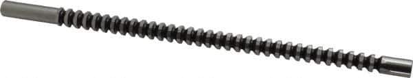 Dumont Minute Man - 7/16" Hex, 7/16" Pilot Hole Diam, 1/2 to 1-3/8" Length of Cut, Hexagon Broach - 0.504 to 0.506" Across Corners, 10-1/2" OAL, 2,700 Lb Pressure for Max Length of Cut, 9/32" Pitch, High Speed Steel - Apex Tool & Supply