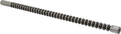 Dumont Minute Man - 5/8" Hex, 5/8" Pilot Hole Diam, 5/8 to 2" Length of Cut, Hexagon Broach - 0.72 to 0.722" Across Corners, 16-1/4" OAL, 5,400 Lb Pressure for Max Length of Cut, 3/8" Pitch, High Speed Steel - Apex Tool & Supply
