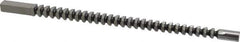 Dumont Minute Man - 5/16" x 7-7/8" Overall Length, 21/64" Pilot Hole Diam, Square Broach - 0.313 to 0.314" Tolerance, 0.437 to 0.439" Across Corners, 7/32" Pitch, 3/8 to 1" LOC, 2,100 Lbs. Pressure for Max LOC - Apex Tool & Supply
