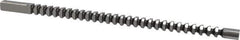 Dumont Minute Man - 7/16" x 10-7/8" Overall Length, 29/64" Pilot Hole Diam, Square Broach - 0.438 to 0.439" Tolerance, 0.611 to 0.613" Across Corners, 5/16" Pitch, 1/2 to 1-3/8" LOC, 4,500 Lbs. Pressure for Max LOC - Apex Tool & Supply