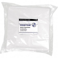 PRO-SOURCE - Flat Fold Clean Room/Lab/Critical Task Wipes - Bag, 9" x 9" Sheet Size, White - Apex Tool & Supply